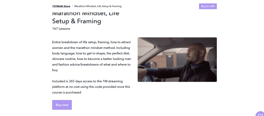 The 1STMAN – Marathon Mindset, Life Setup & Framing