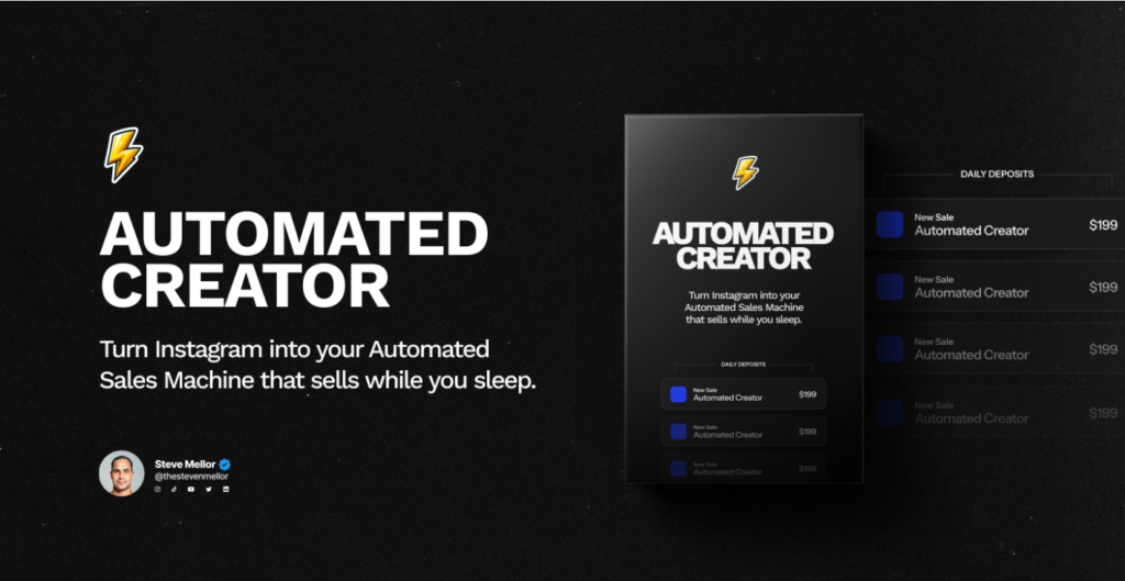 Steve Mellor – Automated Creator 2.0 Bundle
