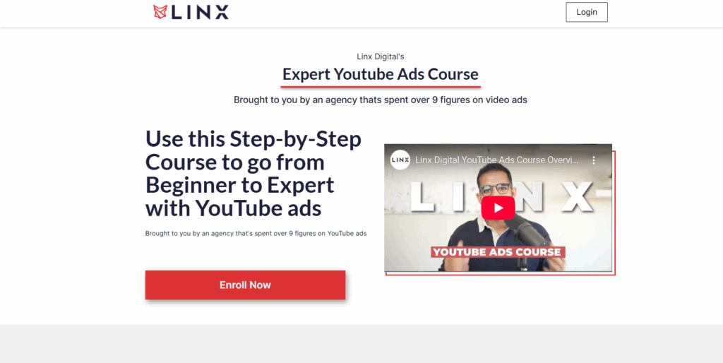 Linx Digital - YouTube Ads Course 2025