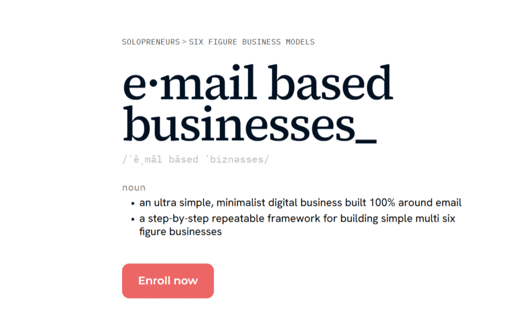 Derek Johanson – Email Based Businesses