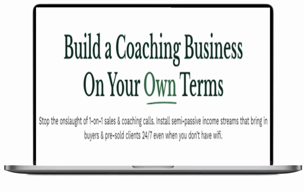 Zac Hansen – Build a Coaching Business On Your Own Terms