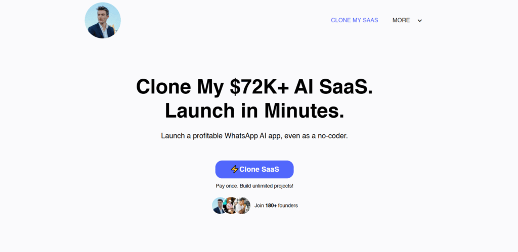 Timo Nikolai – Clone My $72K+ AI SaaS