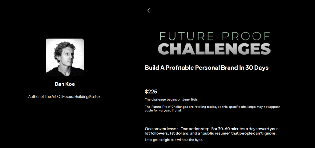 Dan Koe - Build A Profitable Personal Brand In 30 Days