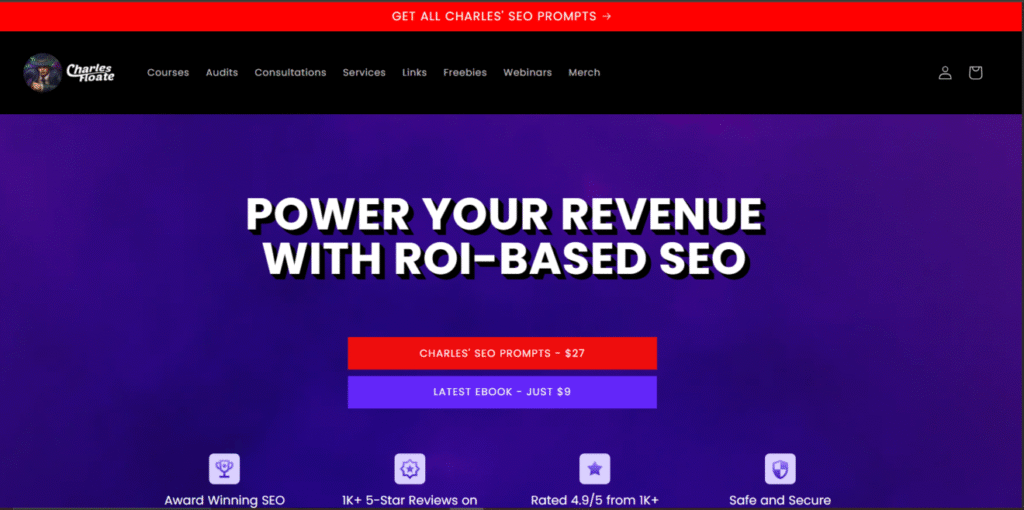 Charles Floate Training – SEO Prompts 2025