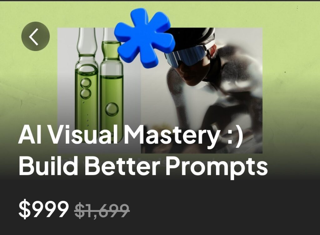Ohneis – AI Visual Mastery Build Better Prompts Course