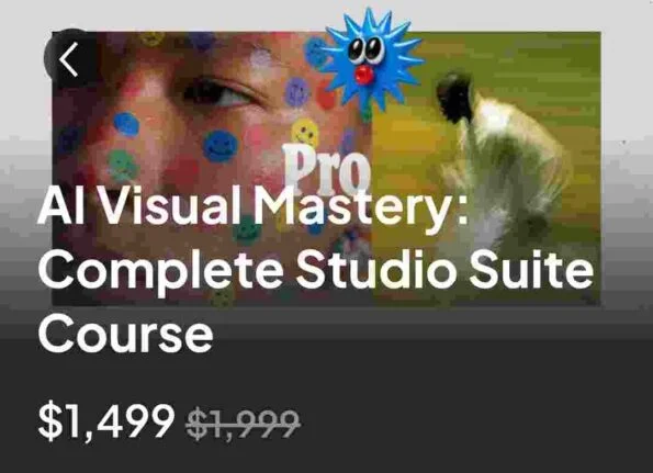 Ohneis – AI Visual Mastery – Complete Studio Suite Course Ohneis – AI Visual Mastery – Complete Studio Suite Course