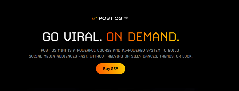 PostOS Mini New Course