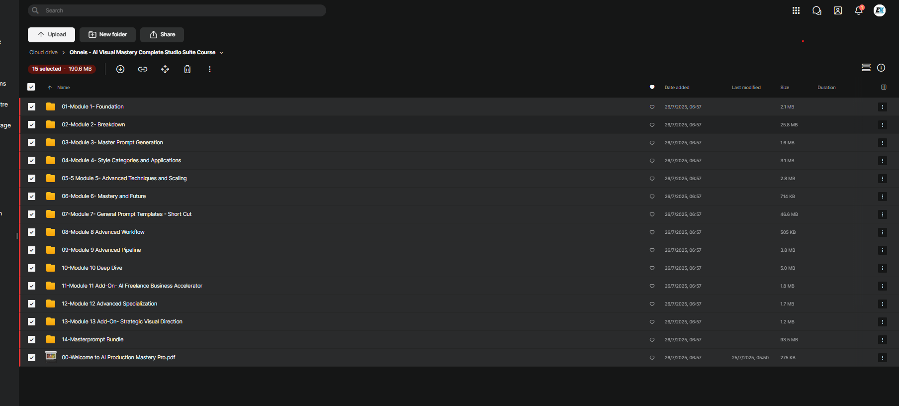 Ohneis - AI Visual Mastery - Complete Studio Suite Course