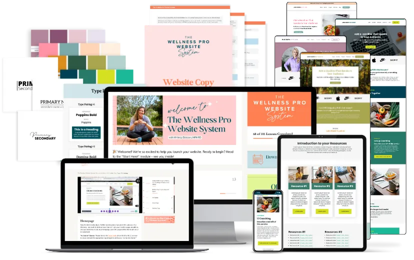 Whiteny Bateson – The Wellness Pro Website System