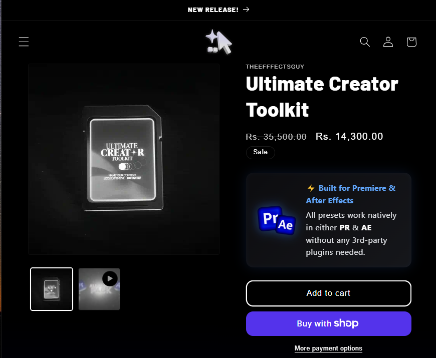 The Effects Guy – Ultimate Creator Toolkit