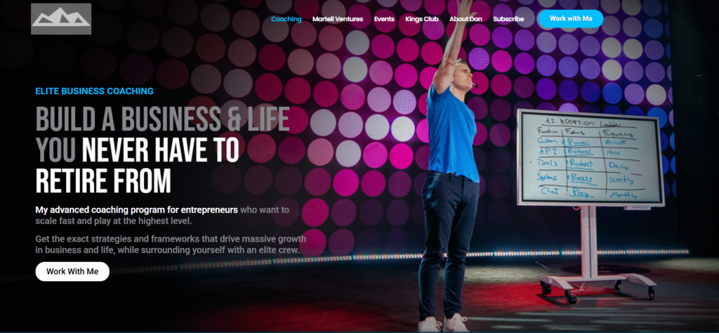 Dan Martell – Elite Business Coaching Program (up to DEC 2025)