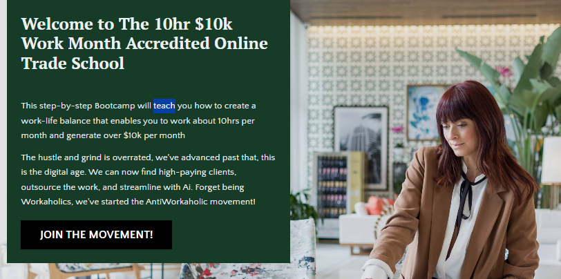 Laura Anderson – The 10hr 10k Work Month