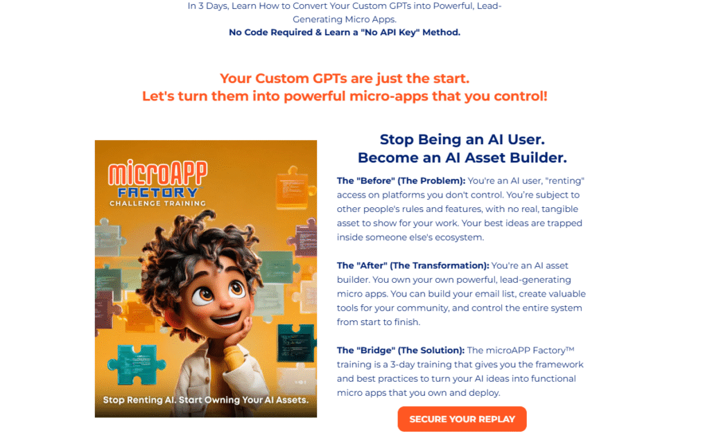 Jonathan Mast – microAPP Factory™ Challenge Training